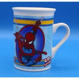 2011 Spider-Man ~4.5" Ceramic Mug Go‎ Spidey Marvel Comics Coffee Tea Cup 10 oz